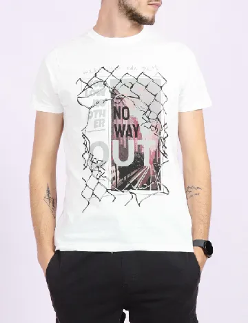 Tricou Milano Bulls, alb