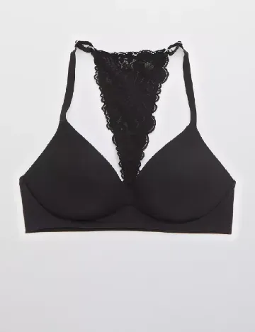 Sutien Aerie, negru Negru