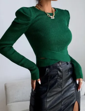 Bluza SHEIN, verde Verde