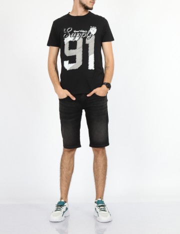 Tricou Milano Bulls, negru