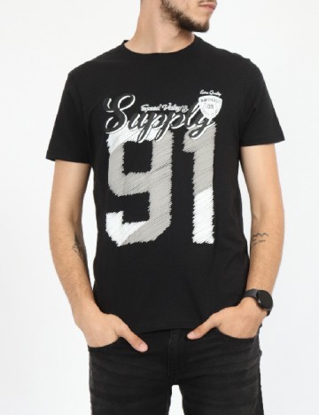 Tricou Milano Bulls, negru