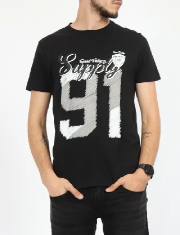 Tricou Milano Bulls, negru