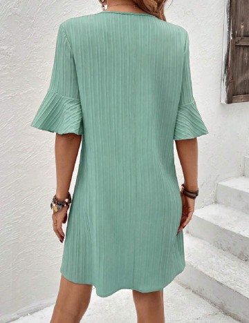 Rochie scurta SHEIN, verde