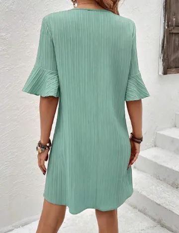 Rochie scurta SHEIN, verde Verde