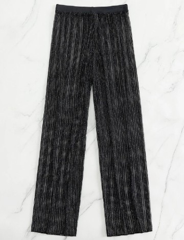 Pantaloni de plaja SHEIN, negru