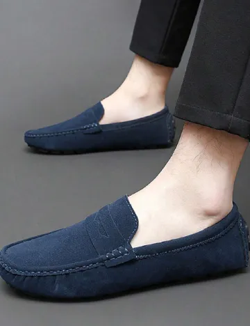 Mocasini SHEIN, bleumarin Albastru