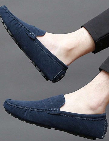 Mocasini SHEIN, bleumarin