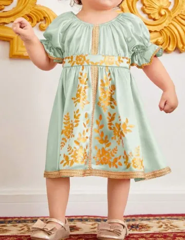 Rochie Shein Kids, verde Verde