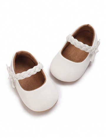 Pantofi Shein Kids, alb