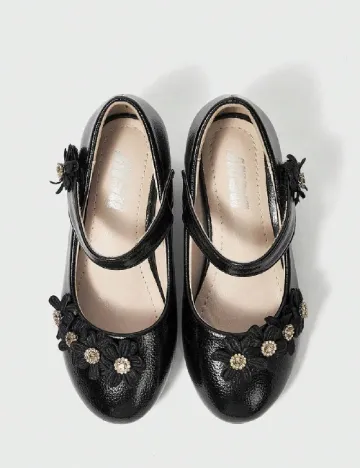 Pantofi Shein Kids, negru Negru