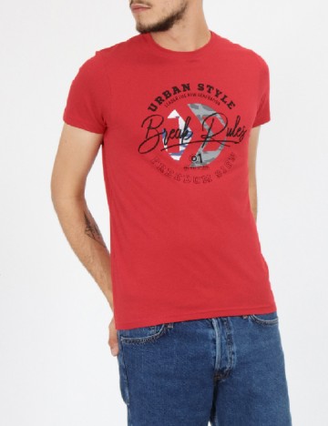 Tricou Milano Bulls, rosu