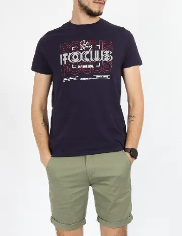 Tricou Milano Bulls, bleumarin