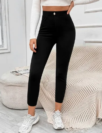 Pantaloni SHEIN, negru Negru