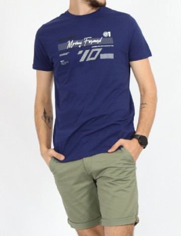 Tricou Milano Bulls, bleumarin