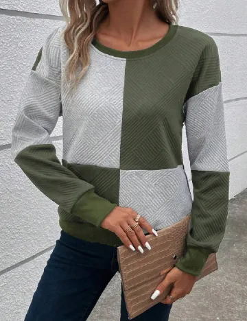 Bluza SHEIN, verde Verde