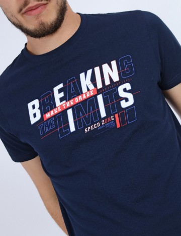 Tricou Milano Bulls, bleumarin