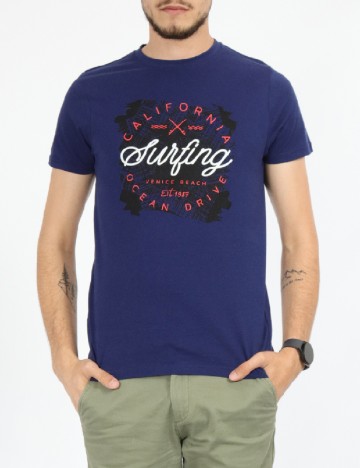 Tricou Milano Bulls, albastru