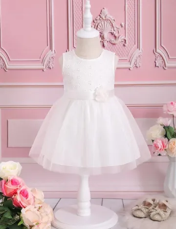 Rochie Shein Kids, alb Alb