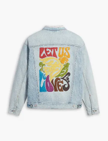 Jacheta Oversize Levi S, bleu