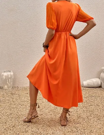 Rochie medie SHEIN, portocaliu