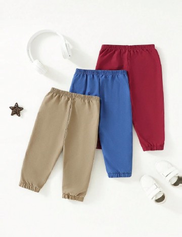 Set pantaloni Shein Kids, mix culori