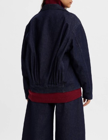 Jacheta Oversize Levi S, bleumarin