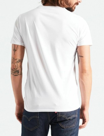 Tricou Levi S, alb