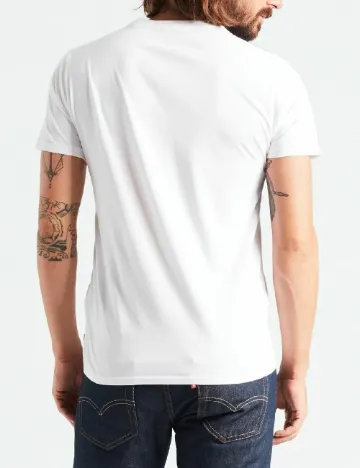 Tricou Levi S, alb Alb