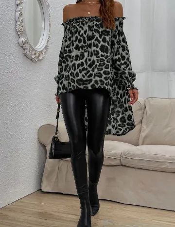 Bluza SHEIN, animal print Animal print