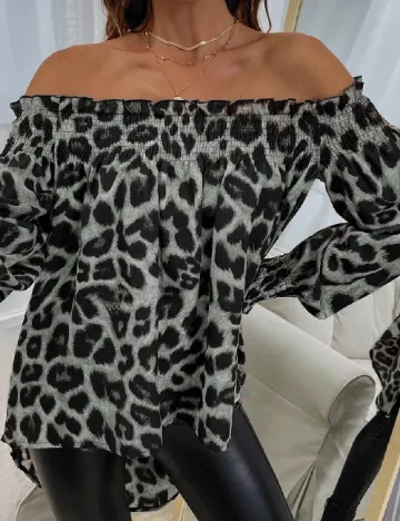 Bluza SHEIN, animal print Animal print