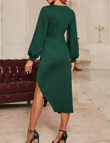 Rochie medie SHEIN, verde Verde