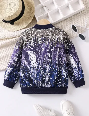 Bluza Shein Kids, mov Mov