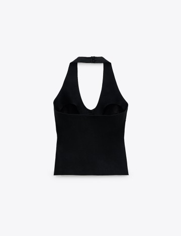 Top Zara, negru