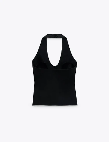 Top Zara, negru