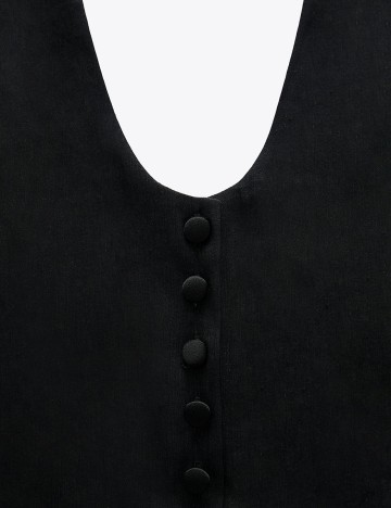Top Zara, negru