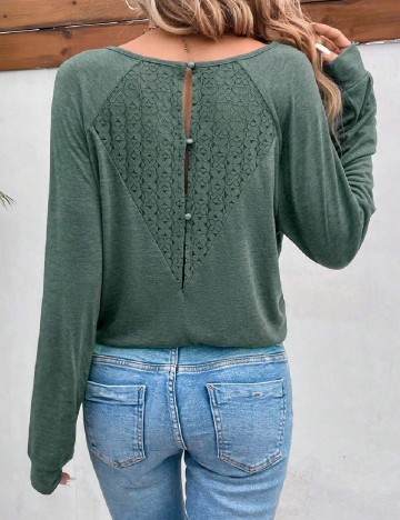 Bluza SHEIN, verde