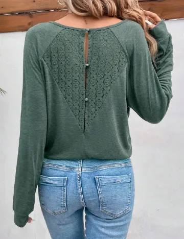 Bluza SHEIN, verde Verde