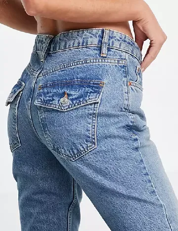 Blugi ASOS, albastru