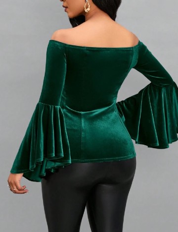 Bluza SHEIN, verde