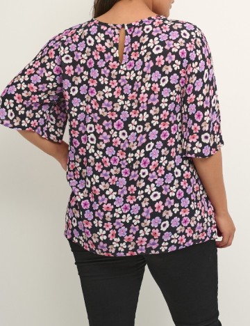 Bluza Kaffe Curve, floral print