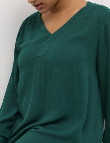 Bluza Kaffe Curve, verde