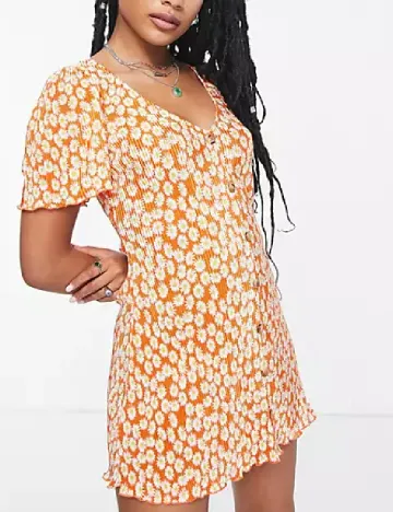 Rochie scurta ASOS, portocaliu Portocaliu