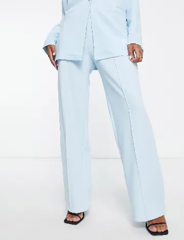 Pantaloni ASOS, bleu Albastru