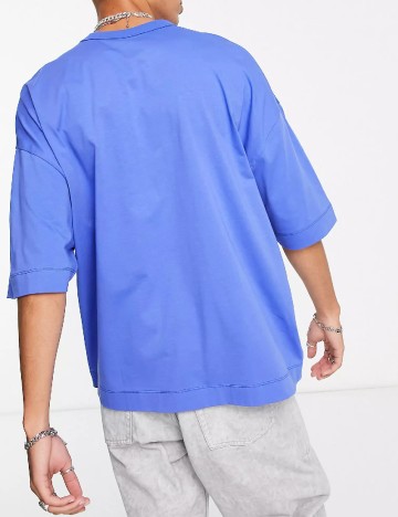 Tricou Oversize ASOS, albastru