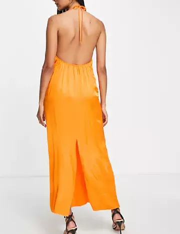 Rochie lunga Top Shop, portocaliu Portocaliu