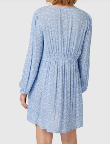 Rochie scurta Kaffe, bleu Albastru