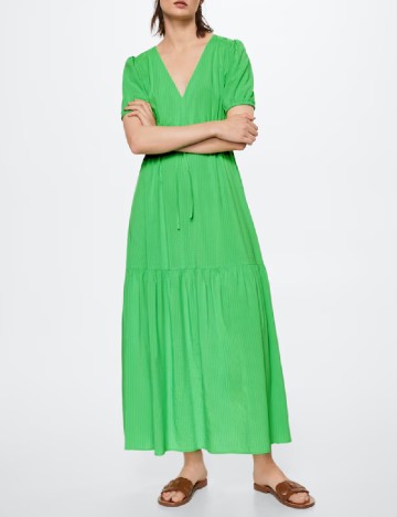 Rochie lunga Mango, verde