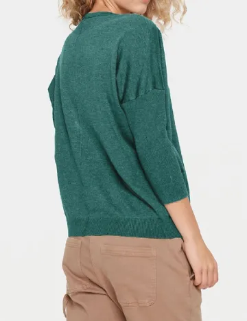 Cardigan Saint Tropez, verde Verde