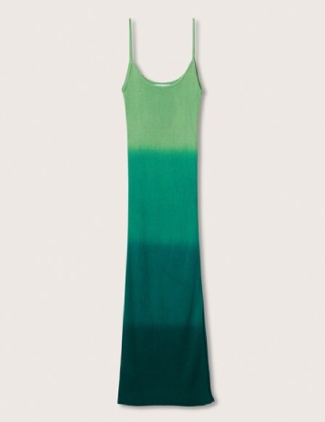 Rochie medie Mango, verde