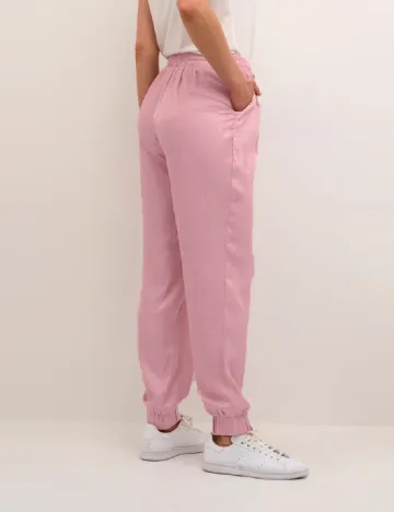 Pantaloni Cream, roz Roz
